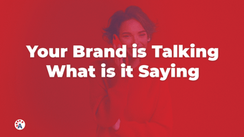 Brand is talking