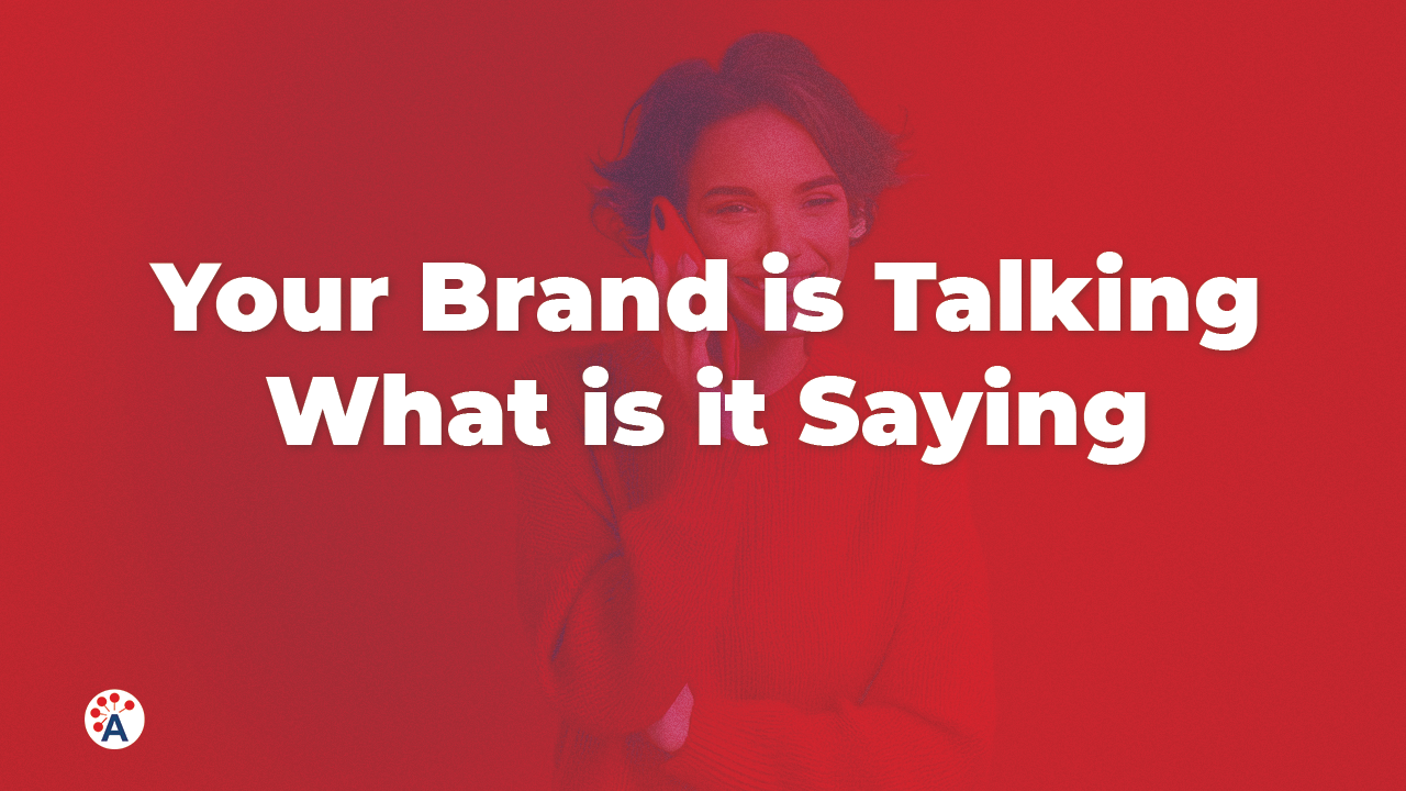 Brand is talking